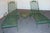 Mid-Century Modern Mid 20th Century Russell Woodard Wrought Iron Chaise Loungers With Removable Service Table, Attributed For Sale - Image 3 of 14