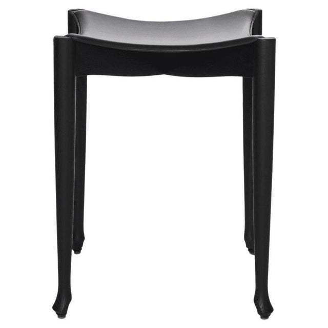 Gaulino Stool Black by Oscar Tusquets for BD Barcelona For Sale - Image 6 of 6