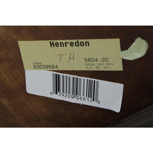 Henredon Country French Style Dining Room Table For Sale - Image 16 of 16