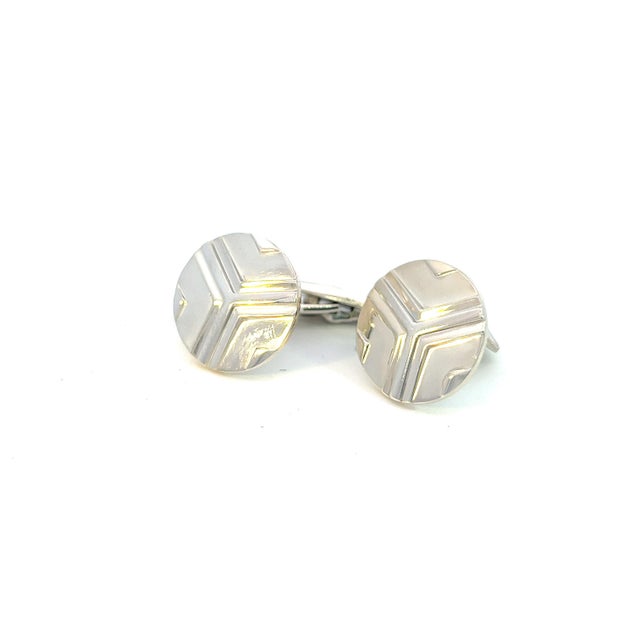 Georg Jensen Estate Cufflinks Sterling Silver GJ23 TRUSTED SELLER SINCE 2002 FREE SHIPPING! DETAILS Weight: 14.3 Grams...