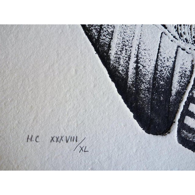 Michèle Correard, Visage joyeux, Etching For Sale - Image 4 of 6