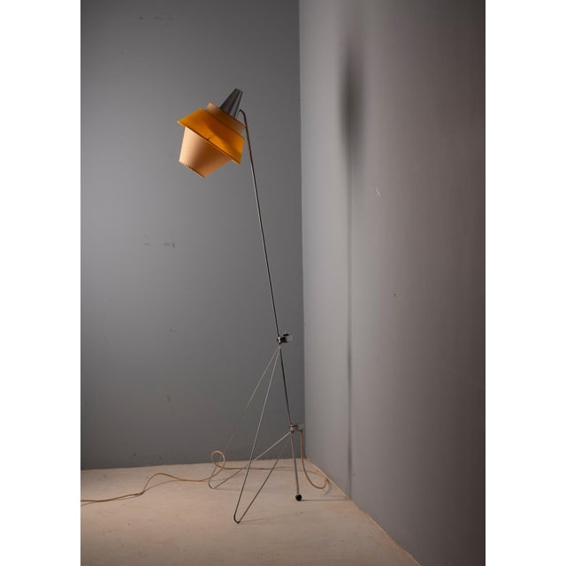 Vintage Floor Lamp by Josef Hůrka for Napako, 1950s For Sale - Image 6 of 12