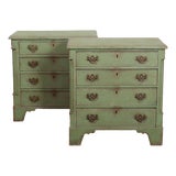 Georgian Style Beside Chests, 1920s, Set of 2 For Sale