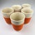 Vintage Water Set from Ceramiche Rometti Umbertide, Italy, 1930s, Set of 6 For Sale - Image 9 of 18