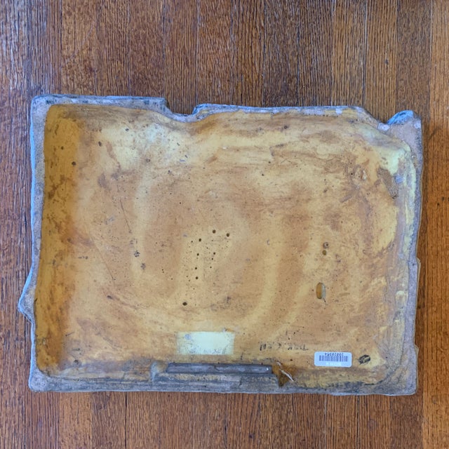 Mid 20th Century Vintage Carved Resin Wall Panel For Sale - Image 5 of 9