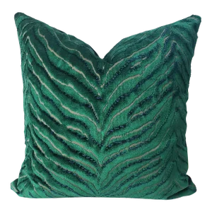 Jim Thompson Tigris Velvet Fabric Pillow Cover