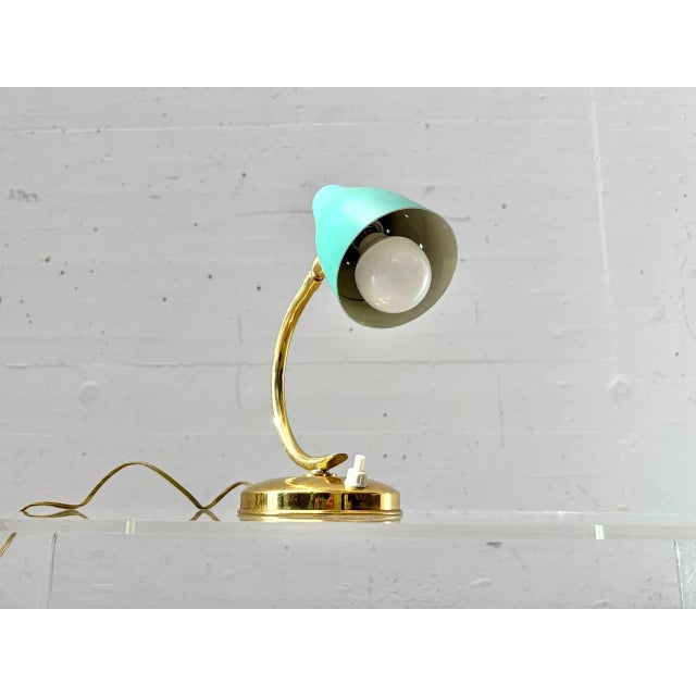 Vintage Table Lamp with Metal Shade, Italy, 1950s For Sale - Image 16 of 16