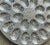 Silver Circa 1980 Mexican Pewter Byzantine Mosaic-Inspired Objet D’Art or Egg / Oyster Platter For Sale - Image 8 of 12