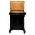 Antique English Ebonised Davenport Desk with Red Leather, 1800s For Sale - Image 12 of 14
