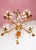 1960s Italian Leaves and Fruit Chandelier in Copper, Metal, and Crystal, 1960s For Sale - Image 5 of 8