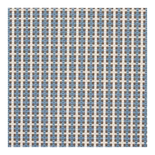Schumacher Crosstown Fabric in Sky For Sale
