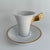 Medallion Meandre D'or Coffee Cup and Saucer by Versace for Rosenthal, 1990s, Set of 2 For Sale - Image 9 of 9