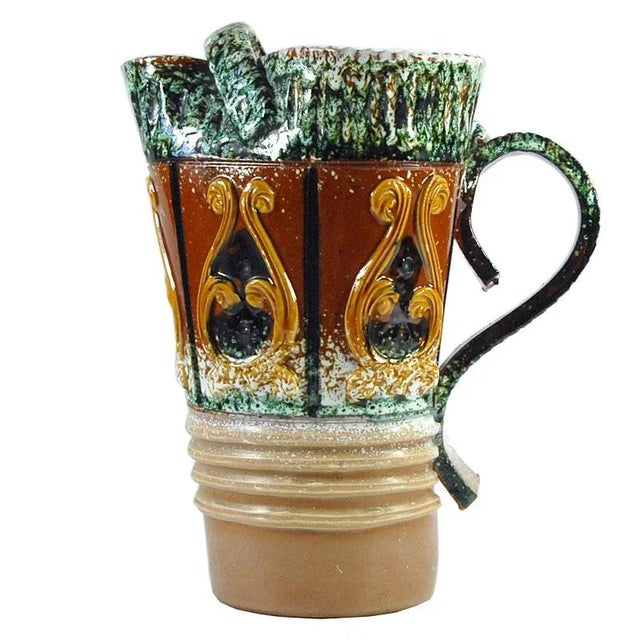 Large Vintage Italian Vase in Ceramic, 1960s For Sale - Image 11 of 11