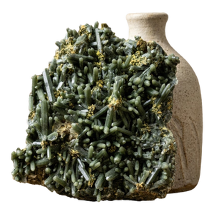 Raw Hedenbergite Sulfur Specimen by Stillmantle