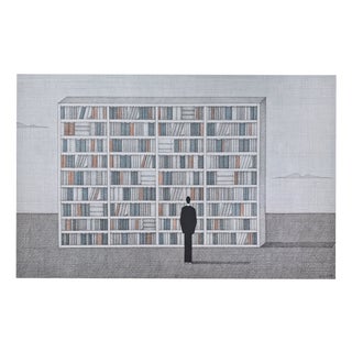 Joanna Wiszniewska Domańska, Library of Ordered Memories, 2024, Etching & Paper For Sale