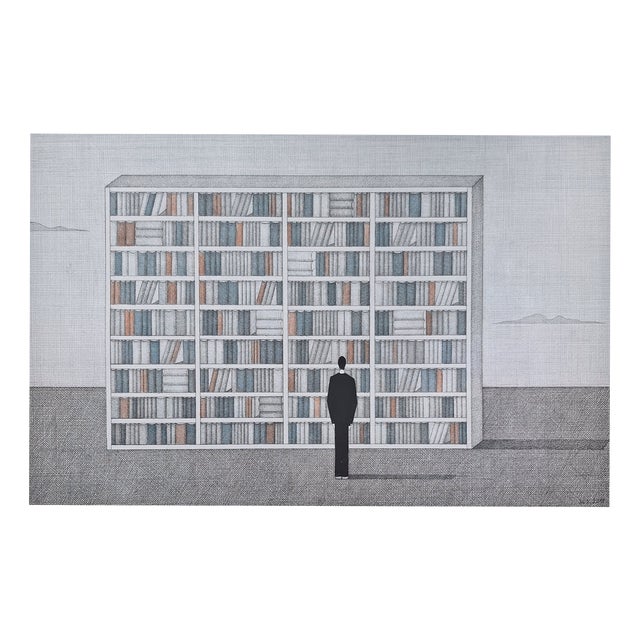 Joanna Wiszniewska Domańska, Library of Ordered Memories, 2024, Etching & Paper For Sale