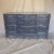 Shabby Chic French Style Gray Blue Distressed Server/Sideboard For Sale - Image 3 of 12