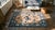 1890s Orange Peach Qing Antique Chinese Ningxia Rug 4' 6" X 6' Handknotted Wool Carpet For Sale In New York - Image 6 of 7