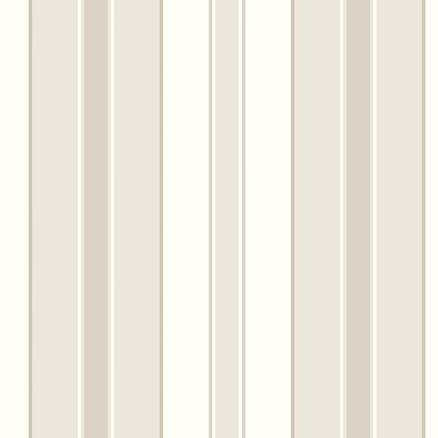 SAMPLE - Boråstapeter Stockholm Stripe Wallpaper In Sand And Gold For Sale