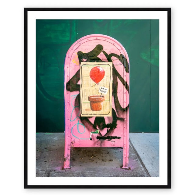 Modern "Mailbox - NYC" Contemporary Outdoor Still Life Photograph For Sale - Image 3 of 5