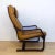 Mid-Century Modern Danish Colored Leather Armchair, 1970s For Sale - Image 3 of 14