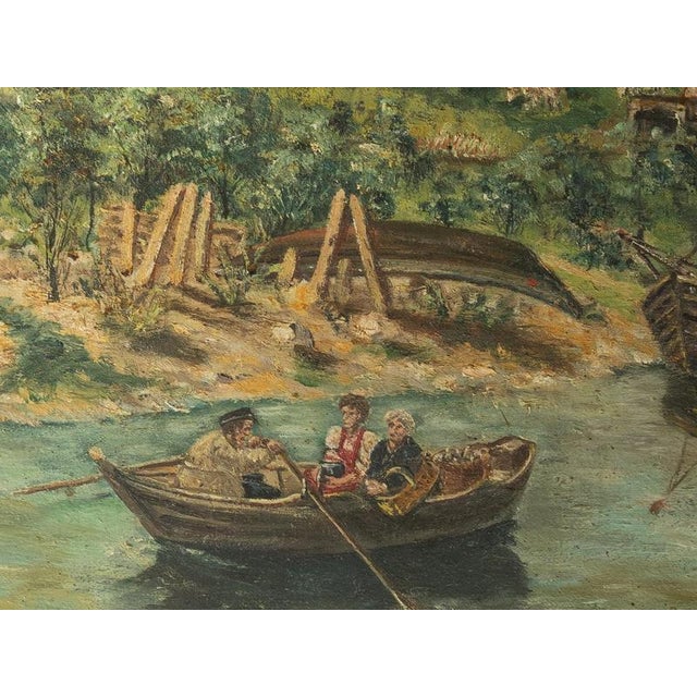 P. Fehlhauer, Landscape, Oil Painting For Sale - Image 4 of 7