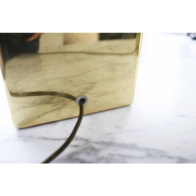 Metal Hollywood Regency Table Lamp from Banci Firenze, Italy For Sale - Image 7 of 11