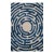 Sample Amiens Maze Rug Bluebery Blue, 12x12 For Sale