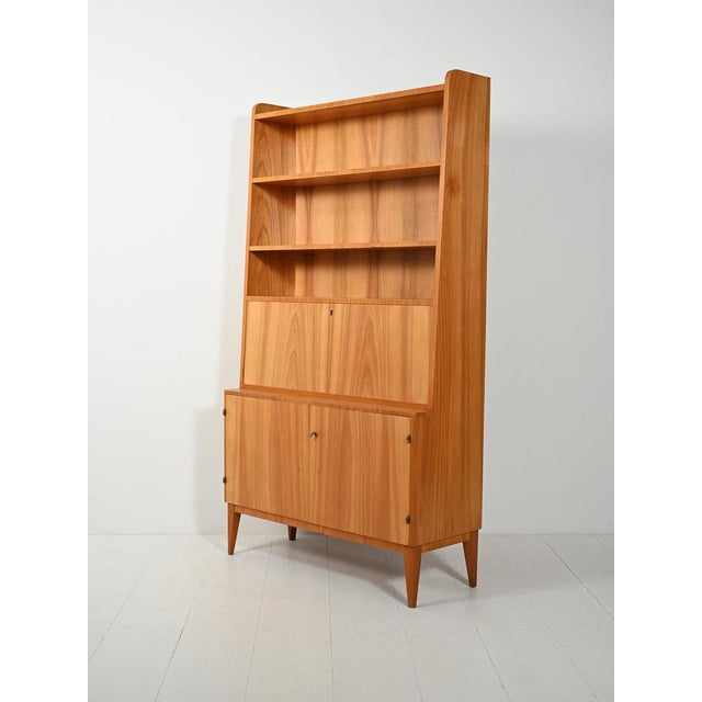 Scandinavian Elm Bookcase, 1930s For Sale - Image 6 of 12