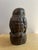 1950s Patinated Cast Stone Owl Sculpture Signed Joseph Lorkowski Boulton For Sale - Image 5 of 7
