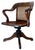 Victorian Oak Revolving Desk Chair, 1890s For Sale - Image 14 of 14