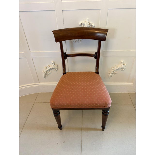 Antique Regency Mahogany Dining Chairs, 1830, Set of 6 For Sale - Image 9 of 18