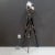 Adjustable Industrial Stage Light Table Lamp/Floor Lamp C.1900-1950 For Sale - Image 10 of 11