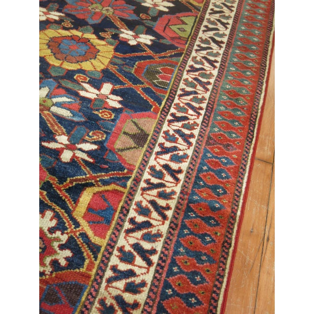 Contemporary Varamin Northwest Antique Persian Runner For Sale - Image 3 of 18