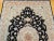 Persian Tabriz Rug, Handwoven Floral Pattern With Silk Highlights, Black & Ivory, 7’ X 10’ For Sale In Chicago - Image 6 of 12