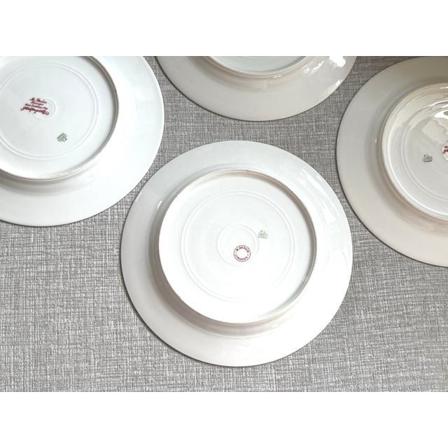 Early 29th Century Limoges Redon Plates, Set of 6 For Sale - Image 11 of 12