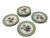 A distinguished set of 14 porcelain dinner plates by Andrea by Sadek, produced as an authorized Winterthur Museum...