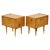 1970s Vintage Rockabilly Nightstands in Light Wood, 1970s, Set of 2 For Sale - Image 5 of 18