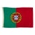Small Vintage Cotton Flag of Portugal For Sale