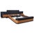 Mioletto Wooden Bed in Leather from Hülsta For Sale - Image 16 of 16