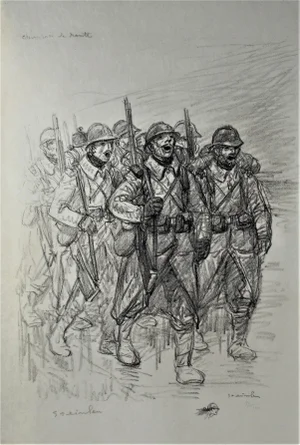 Théophile Alexandre Steinlen, Chanson de Route, 1915