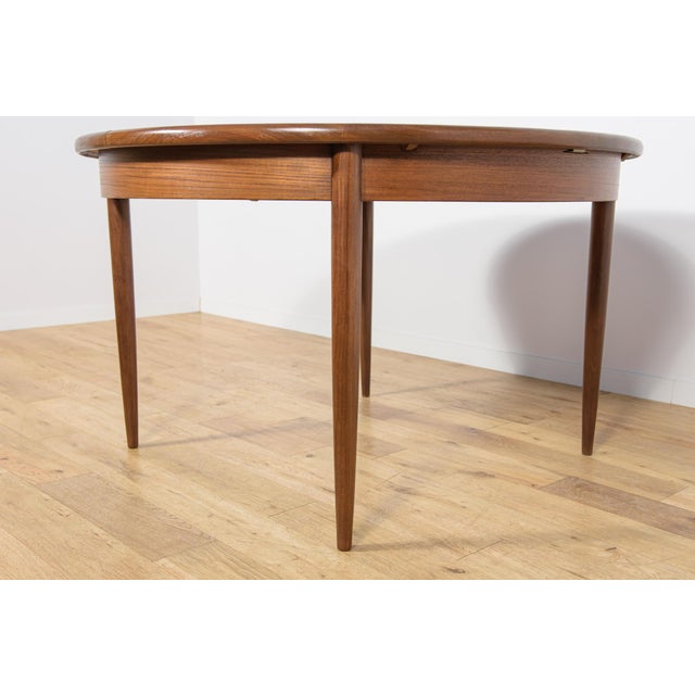Mid-Century Round Teak Fresco Dining Table from G-Plan, United Kingdom, 1960s For Sale - Image 16 of 18