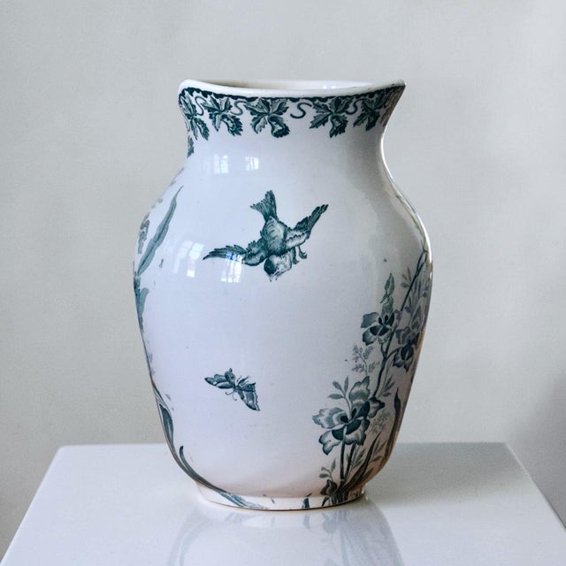 Large Antique French Carafe from Moulin Des Loups, 1800s For Sale - Image 4 of 11