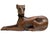 1960 Life-Size Italian Greyhound Hand-Carved Wood Sculpture on Terrazzo Composite Base For Sale In San Diego - Image 6 of 9