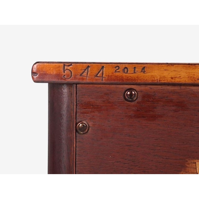 John Widdicomb, American Modern, Nine-Drawer Dresser, Walnut, Brass, Usa, 1960s For Sale - Image 14 of 16