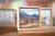 Contemporary Pompeii by Heiko Mattausch | Oil on canvas on board Landscape of ancient ruins in Pompeii For Sale - Image 3 of 4