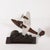 This Art Deco sea plane sculpture, designed by Anthoine Art Bois in France circa 1930, is an exquisite fusion of...