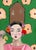 Adele, Beekeeper’s Daughter, Swedish Style, Mid Century Modern Oil Portrait Painting by Alexandra Swistak For Sale - Image 4 of 6