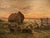 Charles Ferdinand Ceramano (Thielt 1829 – Barbizon 1909) Signed and dated lower right: “1897, Ceramano” Sunset Landscape...