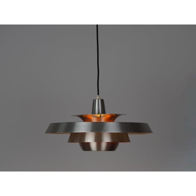 Vintage Aluminum Pendant Lamp by David Mogensen for Superlight, 1980s For Sale - Image 15 of 15